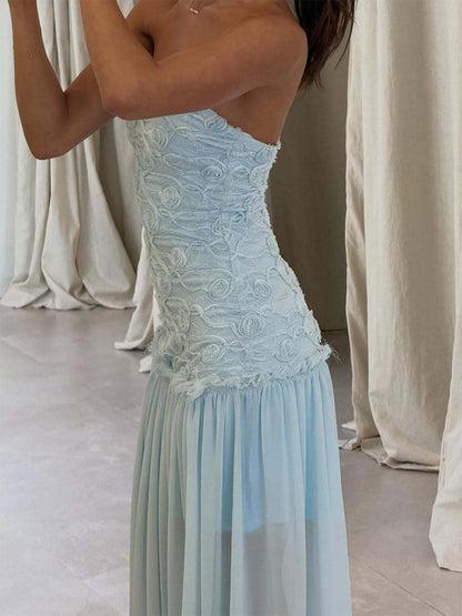 Rosette Cami & Skirt 2-in-1 Maxi Set