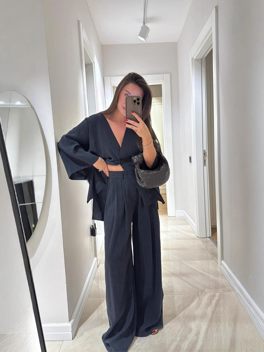 Quiet Luxury Flow Suit Set