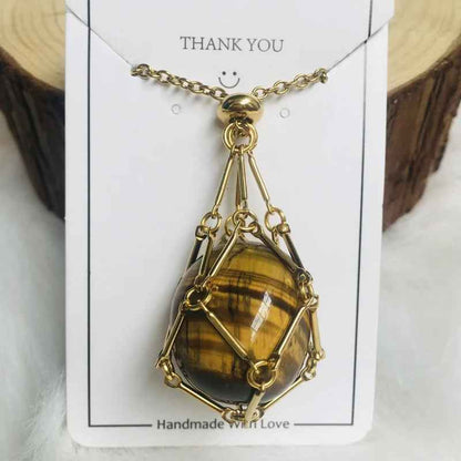 Crystal Gemstone Necklace