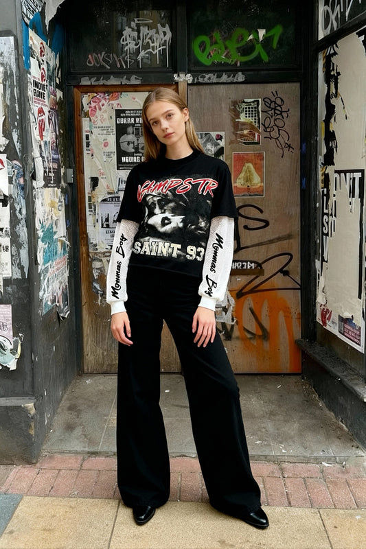 Dark Futuristic Counterfeit 2Part Hoodie