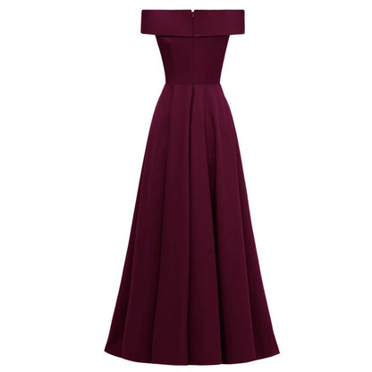 Trinidad Exclusive Off Shoulder Long Catwalk Evening Dress Statement Occasion Edit