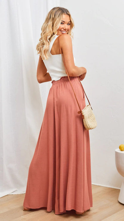 Casual Wide Leg Pants