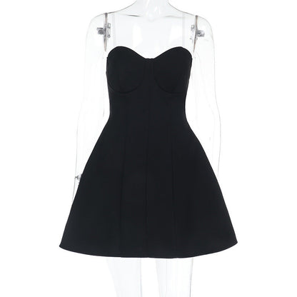 Alarza Mini Dress Black