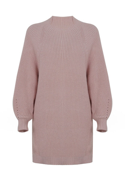It's Your Love Long Sleeve Sweater Mini Dress - 3 Colors