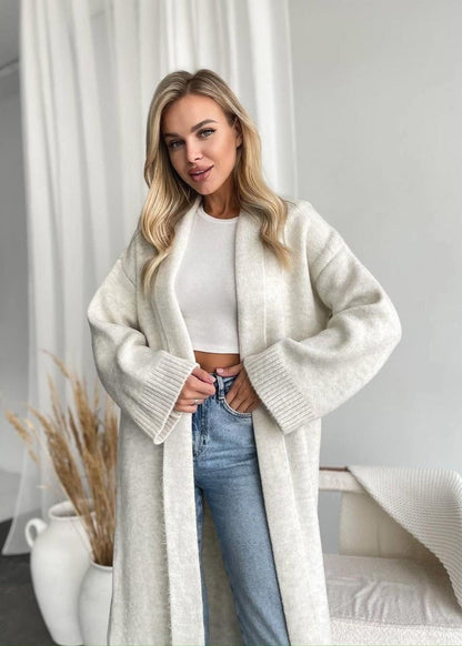 Winterhaven Knit Duster – Longline Open Cardigan