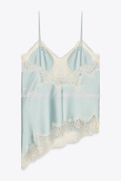 Sexy Lace Backless Camisole Top