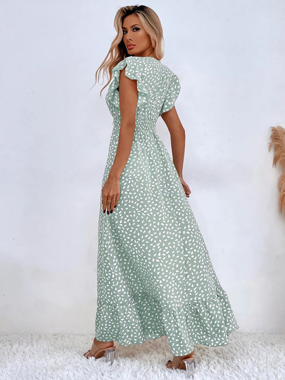 Polka Ruffle Dress