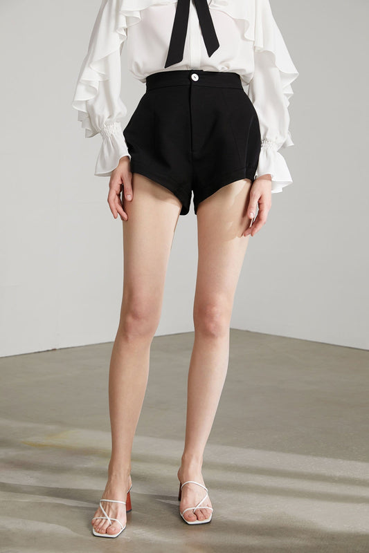 Chevonne Black Shorts