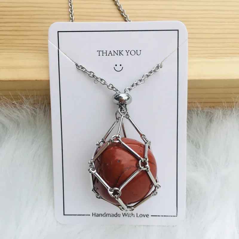 Crystal Gemstone Necklace