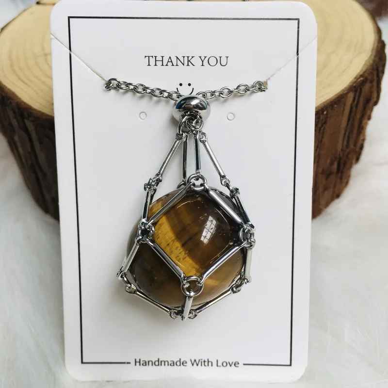 Crystal Gemstone Necklace