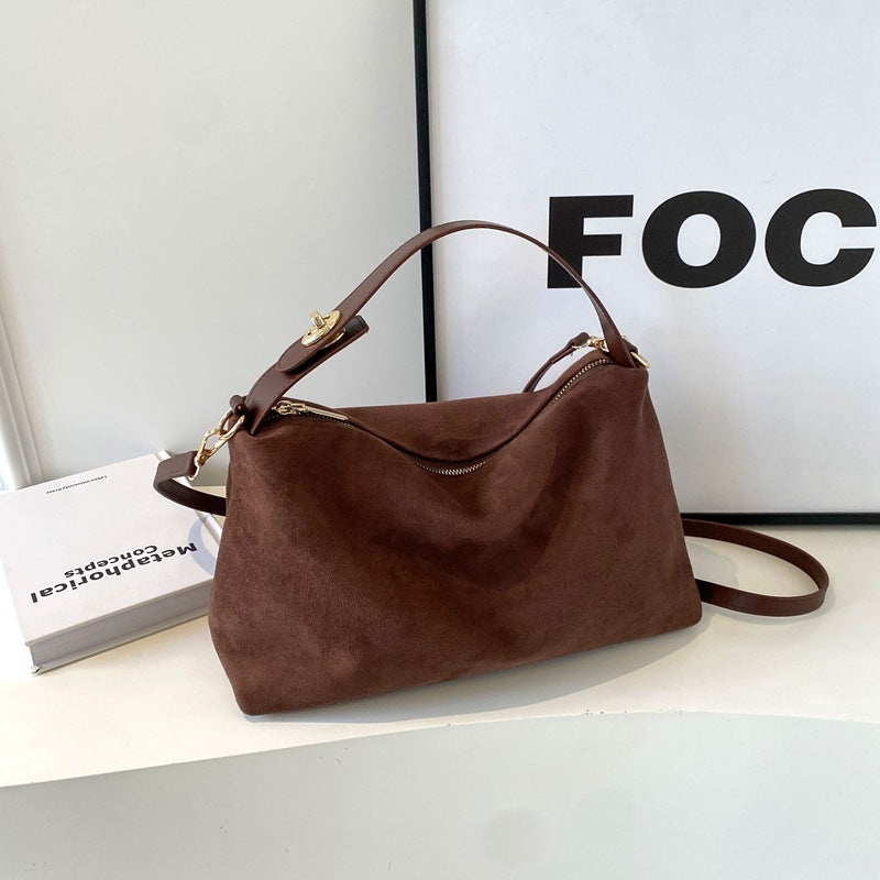 Retro-style handbag/shoulder/crossbody bag