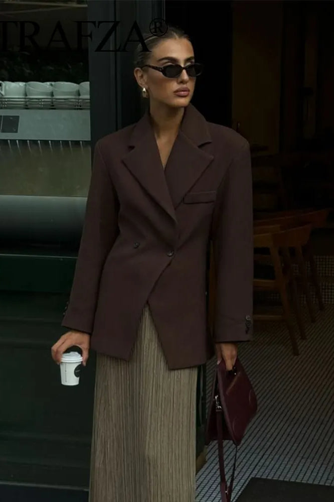 Slim Fit Casual Work Blazer