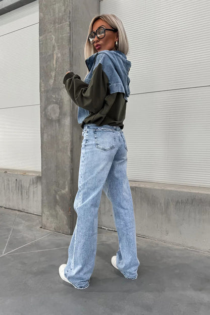 Cozy Forecast Denim Pullover - 3 Colors