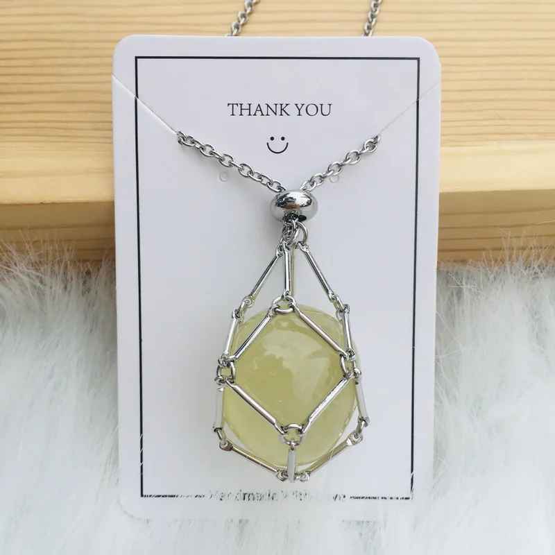 Crystal Gemstone Necklace