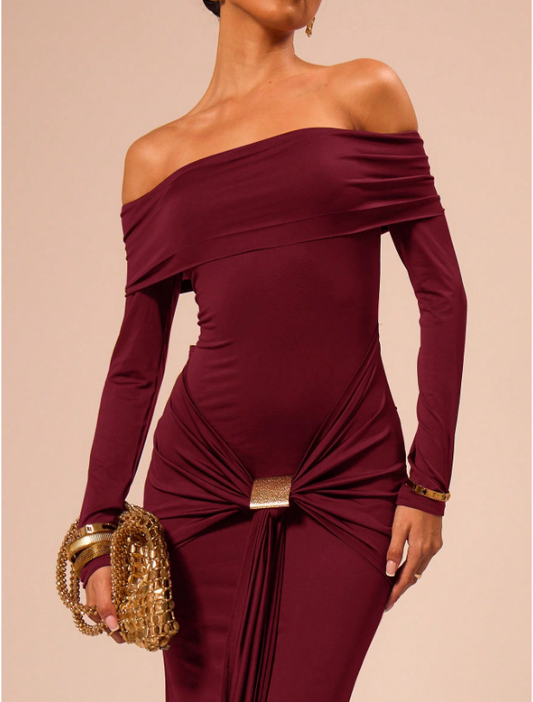 Elara Elegant Maxi Dress
