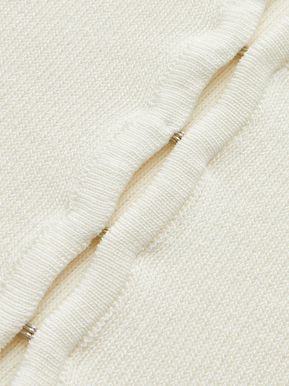 Belted V-Neck Knit Cardigan
