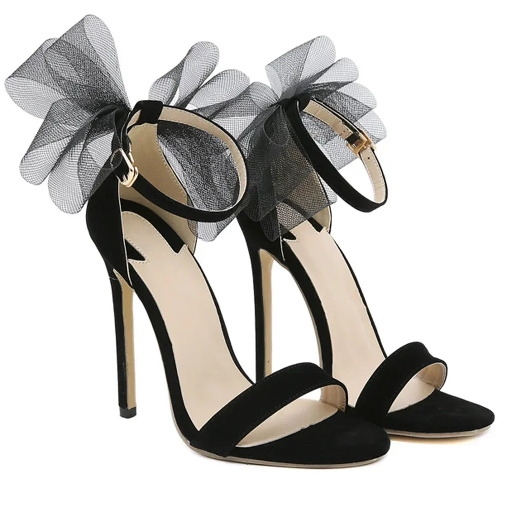 Bling Rhinestone Summer  Pointed PVC Clear Slingback High Heel
