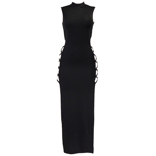 Dangerous Business Lace Up Dress
