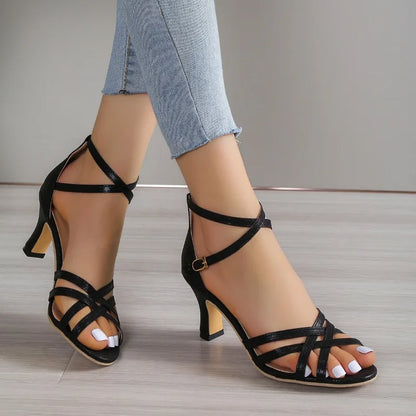 Fashion Slip-on Solid  Pointed Office Stylish Modern Low Heel Pumps