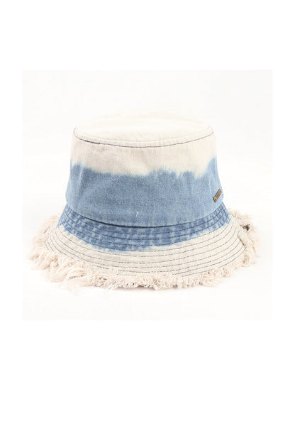 Gradient Denim Bucket Hat