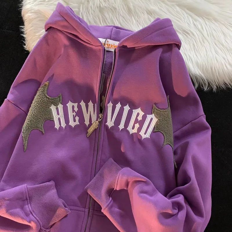Hip Hop Dark Bat Wing Hoodie