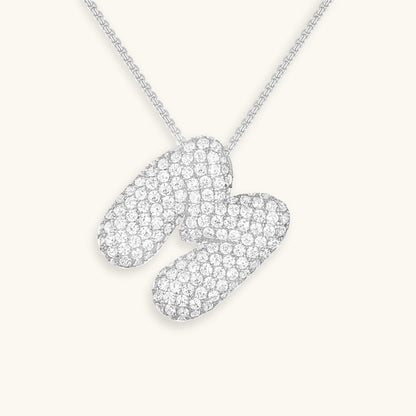Radiant Initial Pendant Necklace