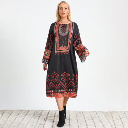 Clear The Air Cotton + Linen Embroidered Dress FINAL