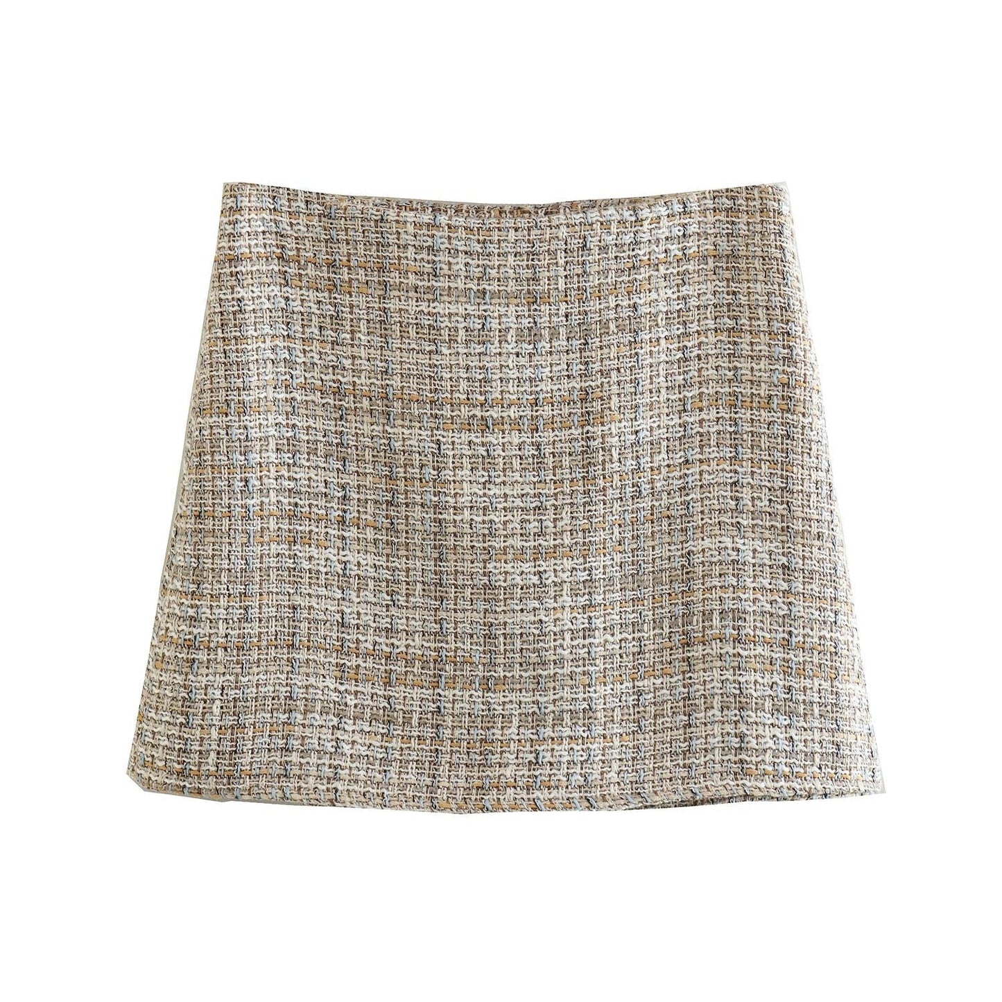 A-line Tweed Mini Skirt