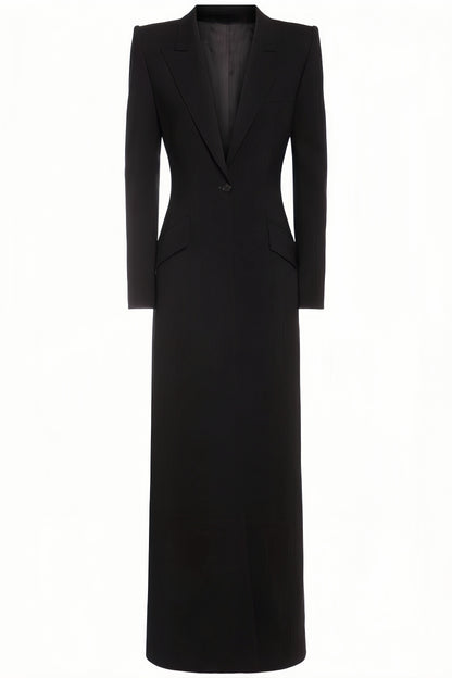 Ismay Simple One Button Suit Plus Jacket