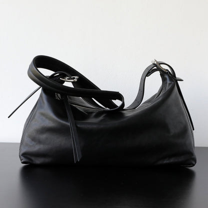 Lydia - Classic Brown Leather Shoulder Bag