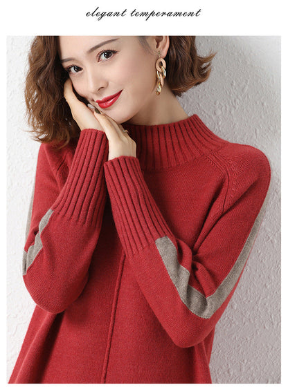 Smoky Mountain Sweater Dress Red FINAL
