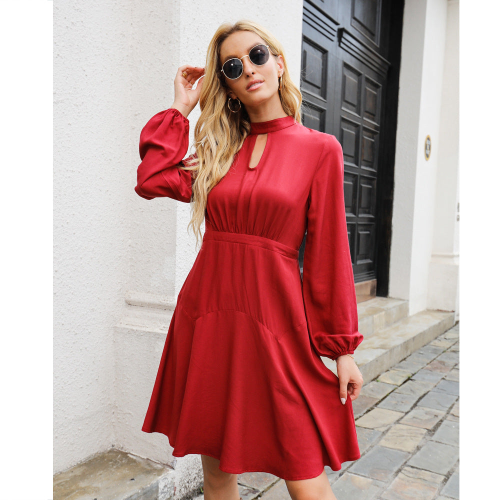 Fashion Forward Keyhole Dress Fuchsia