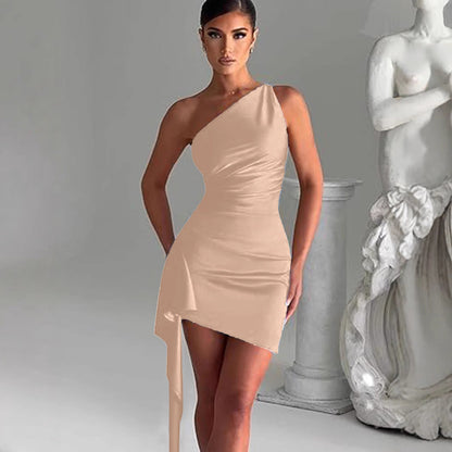 María Exclusive José Women's Evening Dress in Asymmetric Style By Wear Edit