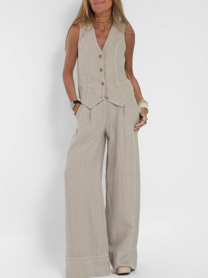 Fashion Vest Trousers Sets
