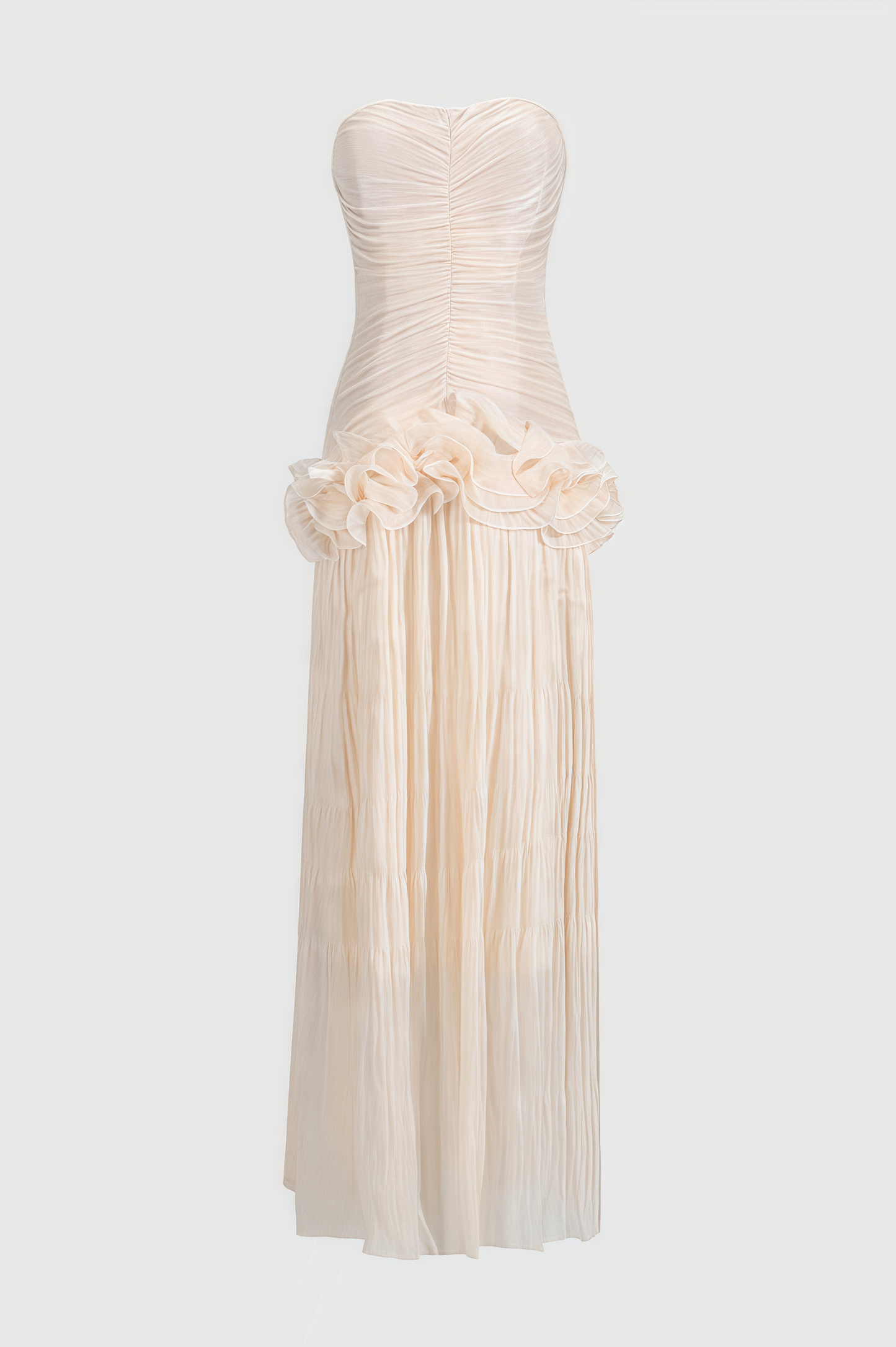 Wilfred Sheath Wood Earring Maxi Dress