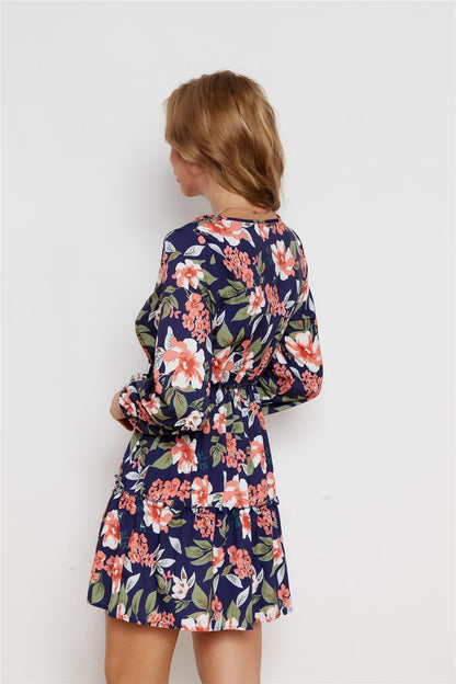 Aleyna Floral Ruffle Tiered Dress FINAL