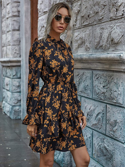 Confidently Me Adjustable Balloon Sleeve Dress FINAL