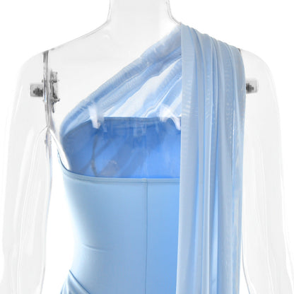 Wintour Mini Dress Blue