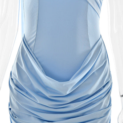 Wintour Mini Dress Blue