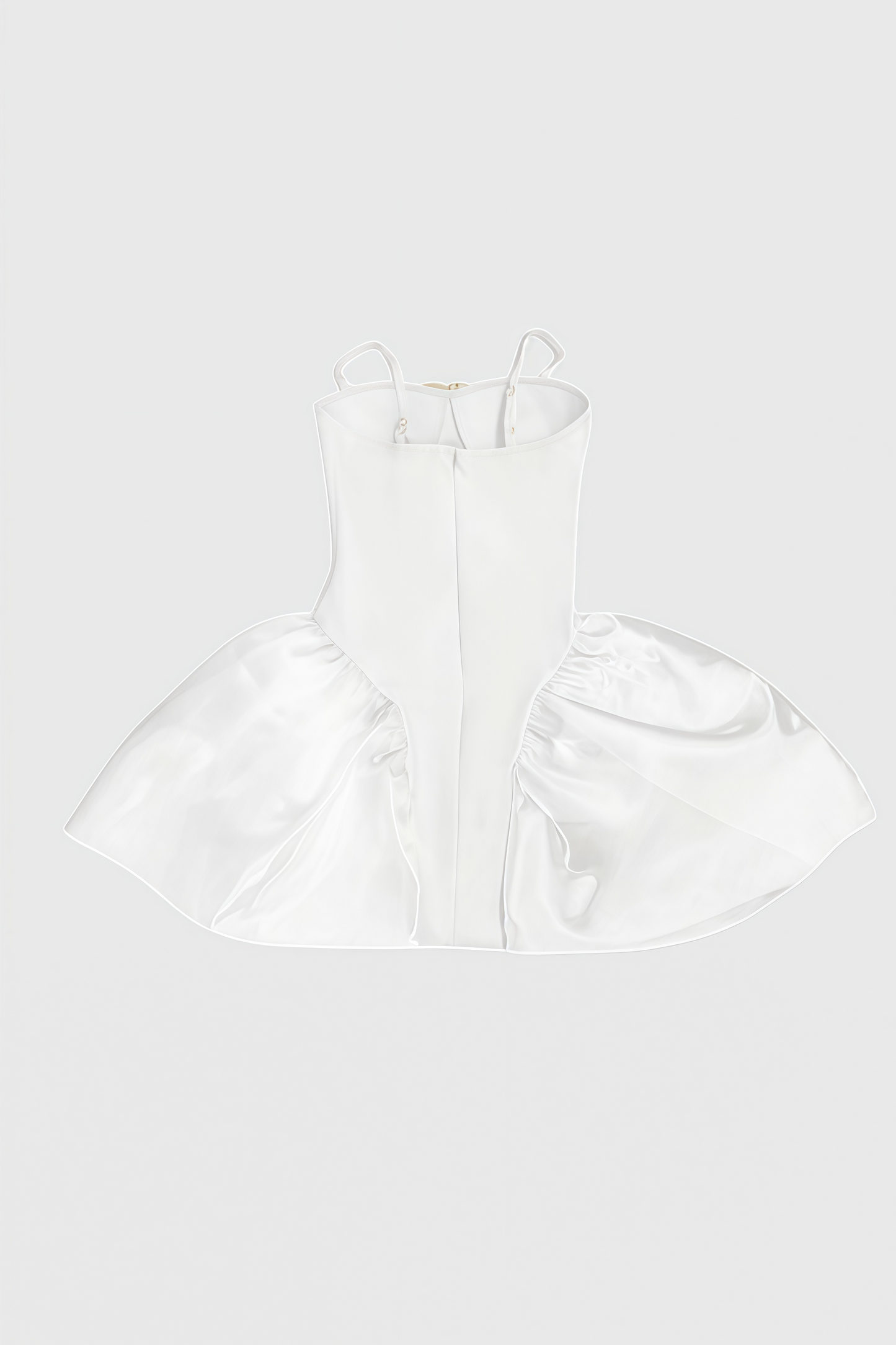 Juyce White 3D Floral Mini Dress