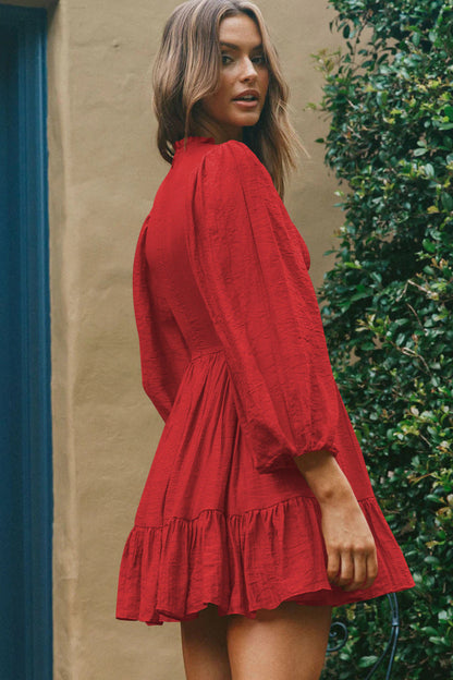 Starts With Love Smocked Dress Rose FINAL