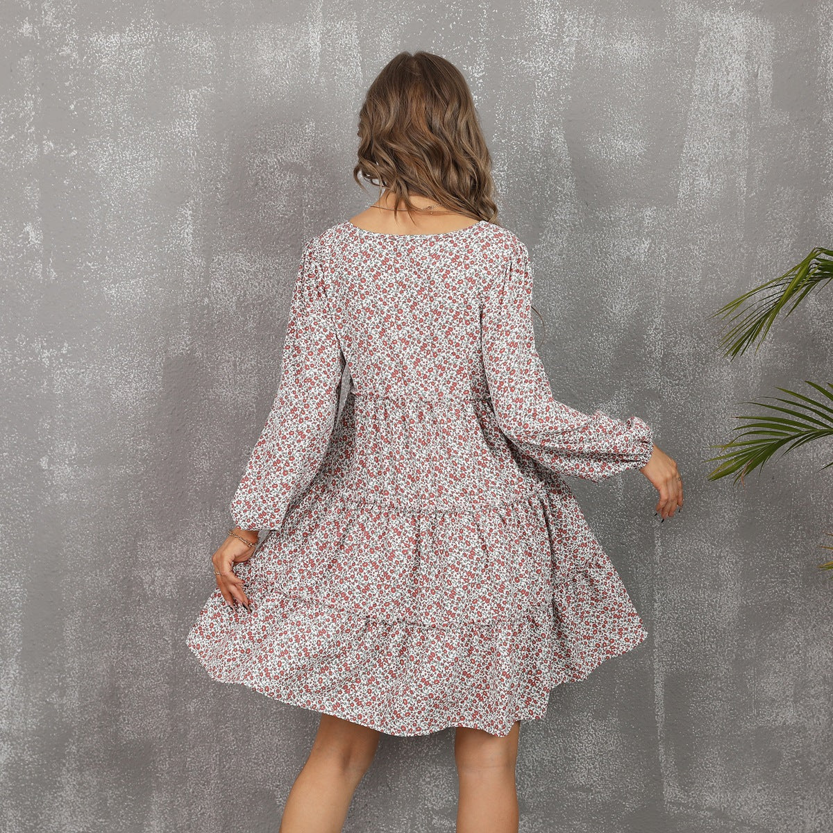 Halsey Floral Babydoll Dress