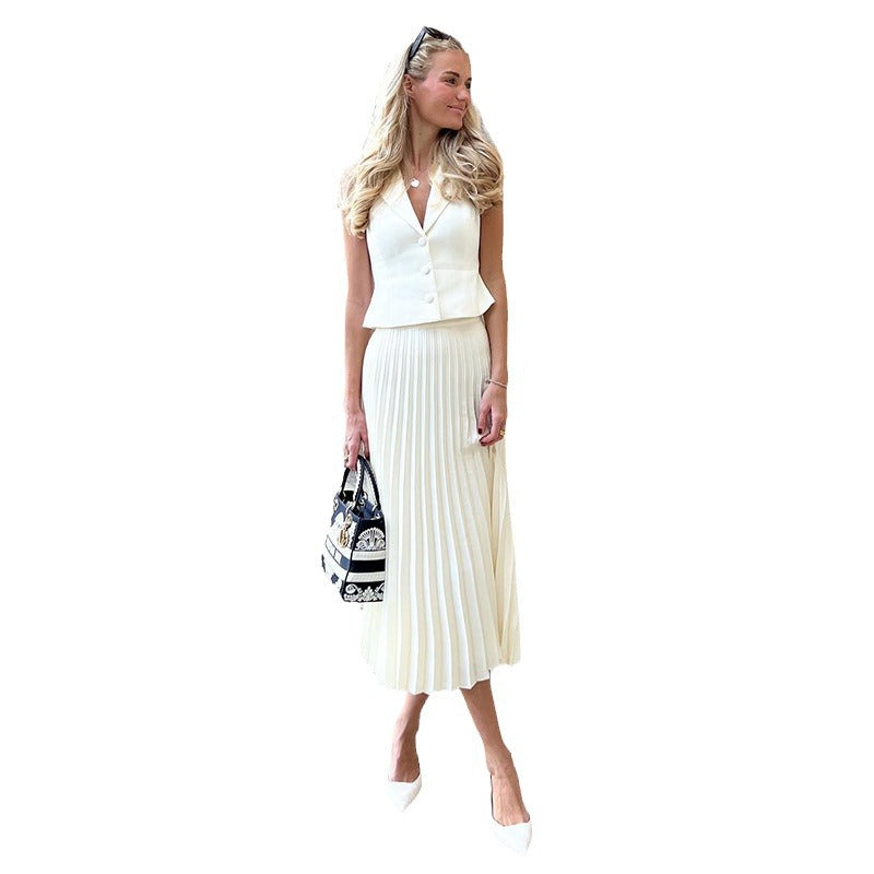 Chic Modern Stylish Trendy  Comfortable Relaxed Casual Vest Suit