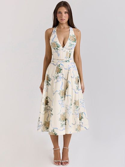 Jerome Midi Dress Yellow