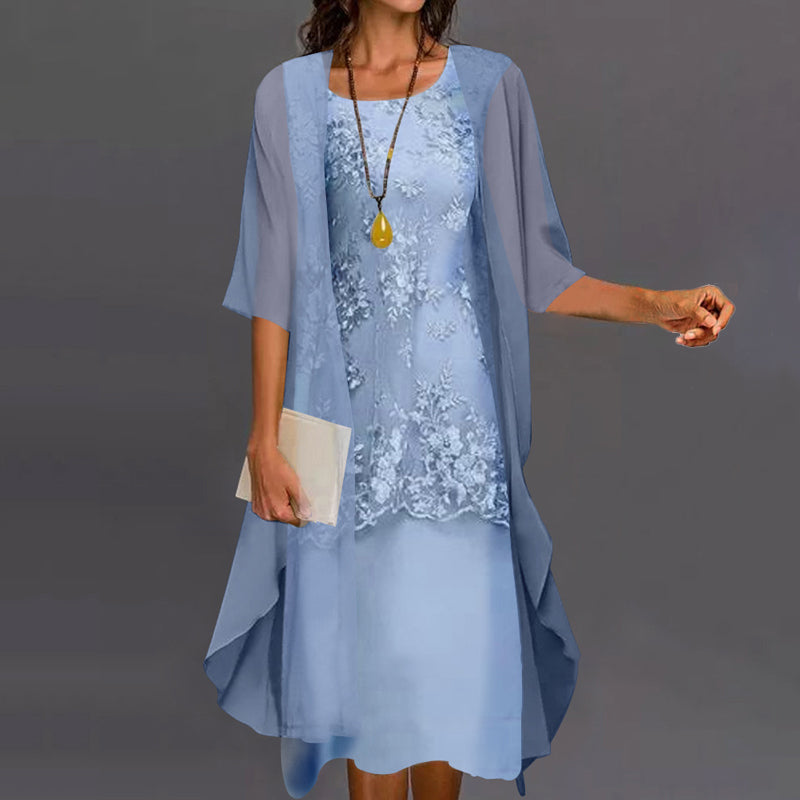 Kukua Cardigan and Dress for Women Classy Everyday Look