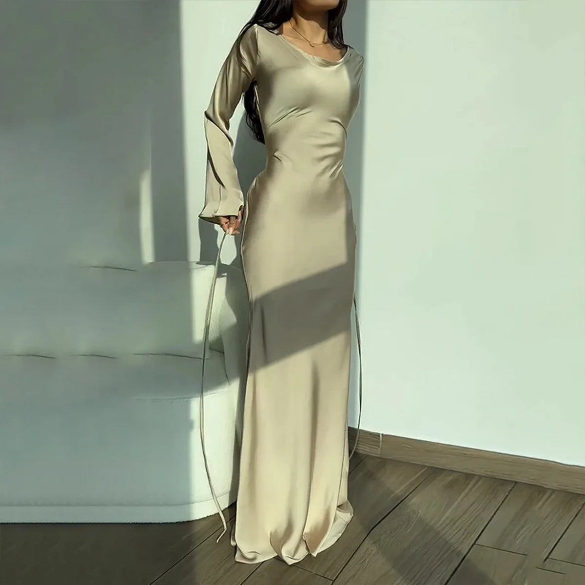 Diana Boutique Long Bodycon Dress Statement Occasion Edit