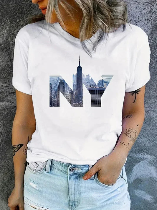 Cartoon Cotton Pattern Tshirt