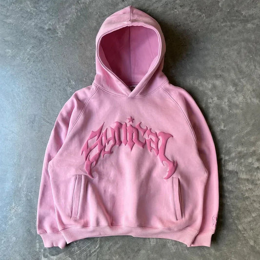 Gothic Star Oversized Hoodie