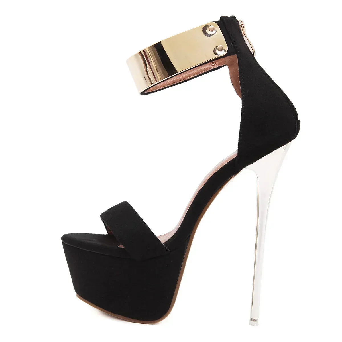Glamorous  Women’s 16CM High Heel Summer High Platform Open Toe High Heel