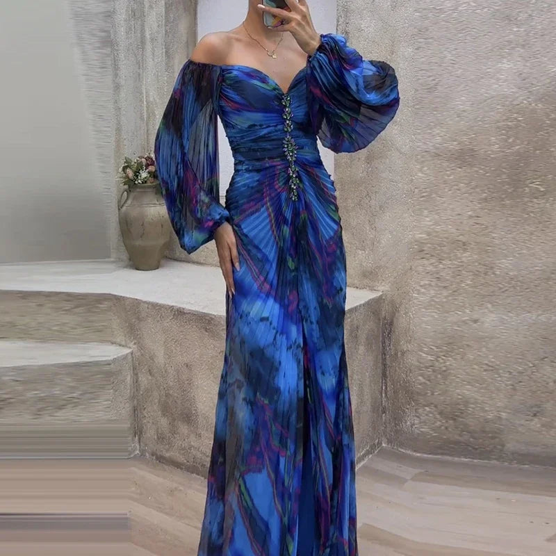 Adriana Aesthetic Evening Dress Wear Edit